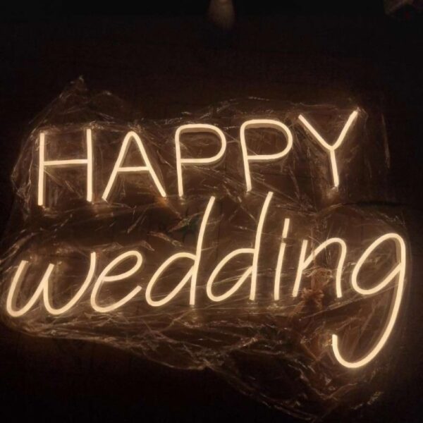 نئون Happy Wedding